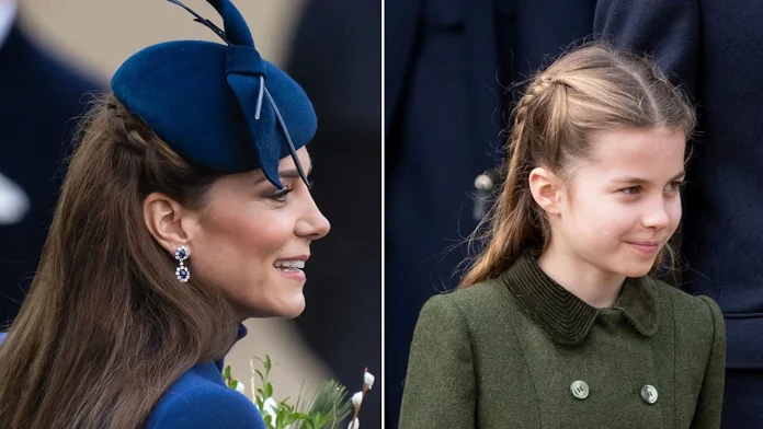 Princess Kate And Princess Charlotte's Festive Twinning Moment We Missed