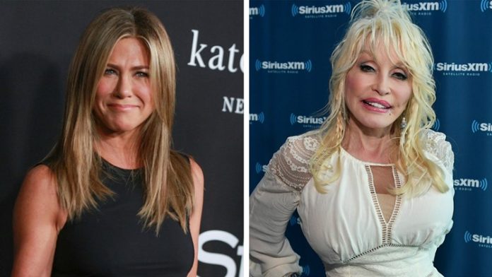 Dolly Parton's Husband Wants Threesome With Her And Jennifer Aniston