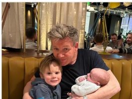 Gordon Ramsay Melts Hearts In Precious New Snap With Mini-Me Son Oscar And Rarely Seen Baby Jesse