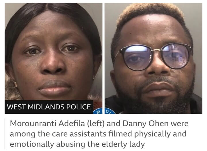 Four Nigerian Health Workers Jailed For Abusing 89 Year Old Patient In Uk