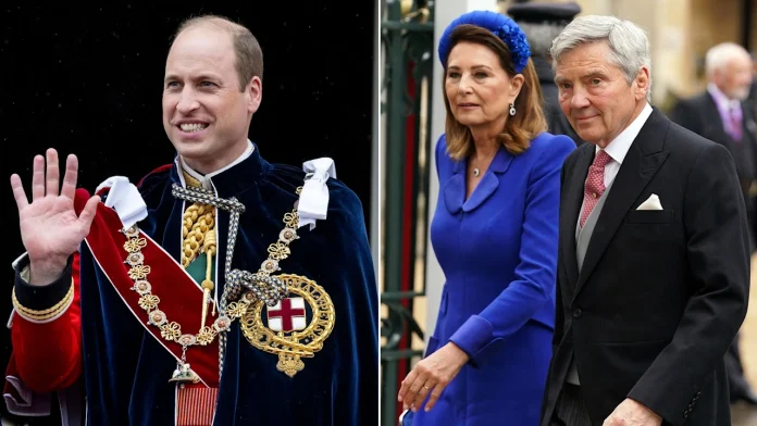 Prince William Insisted On Invitation For Carole And Michael Middleton At King Charles' Coronation