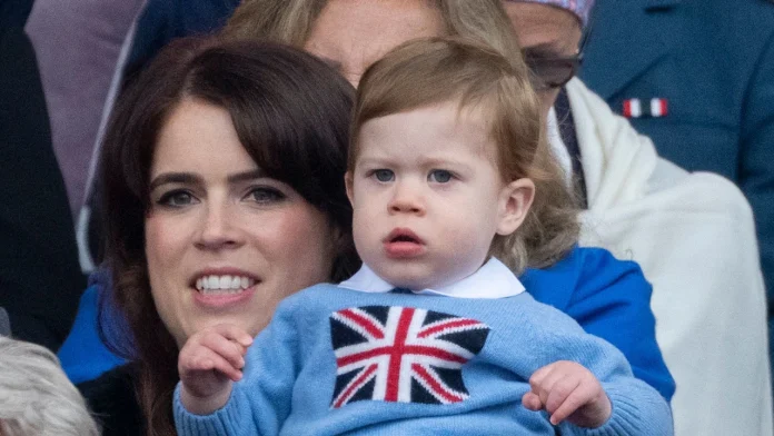 Princess Eugenie's Son August Looks Just Like Prince Harry In Adorable New Holiday Pictures