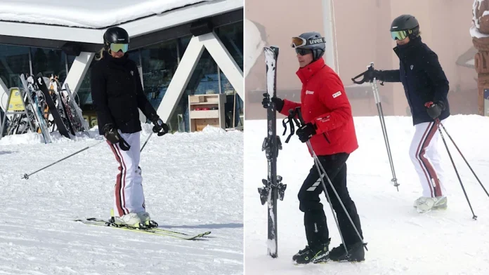 Duchess Sophie And Prince Edward Enjoy Ski Break In Glitzy St Moritz