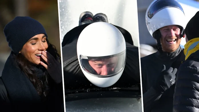 Day 2-Invictues Games: Prince Harry Takes On Risky Skeleton Racing In Canada As Meghan Markle Reacts