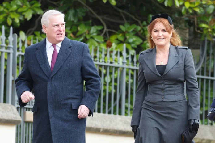 Sarah Ferguson And Prince Andrew Join Royal Family At Thanksgiving Service