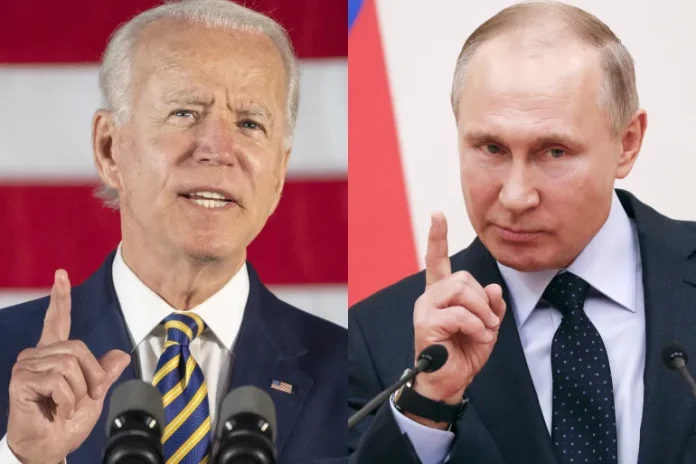 Putin Hits Back At 'Useless Old Geezer' And 'Hollywood Cowboy' Biden After The President Called Him A 'Crazy SOB' In Latest War Of Words Between The Leaders: Russian Despot's Allies Pile In Accusing 'Senile' Biden Of 'Ready To Start A War'