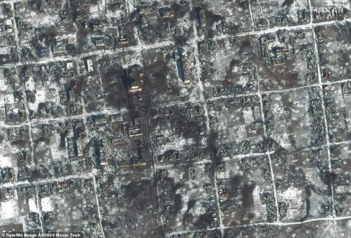 Extraordinary Satellite Photos Show Devastation Putin's Thugs Have Brought To Ukraine In 730 Days Of War On Second Anniversary Of Invasion