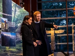 Prince Harry And Meghan Tour First Nations Center As They Spend Valentine's Day In Canada