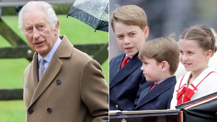 How George, Charlotte And Louis Helped King Charles During Half-Term In Sandringham