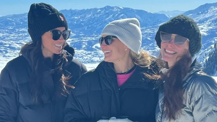 Meghan Markle Enjoys Ski Trip With Children Prince Archie And Princess Lilibet And 'Wonderful Friends'