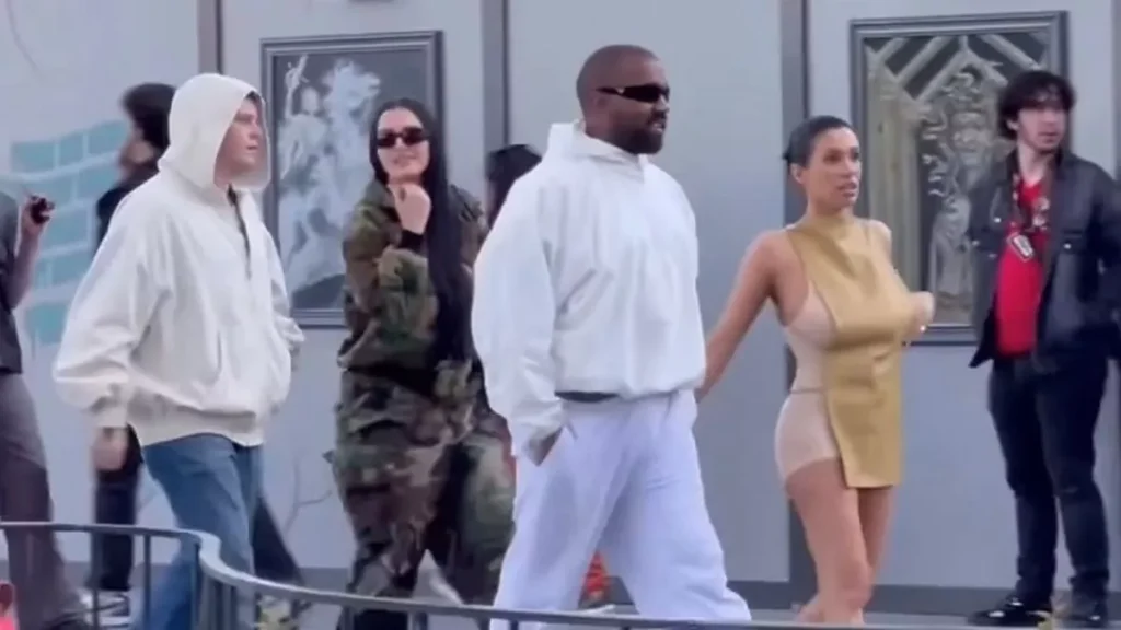 Bianca Censori Goes Barefoot With Kanye West As They Join The Crowds For Disneyland Visit 2764