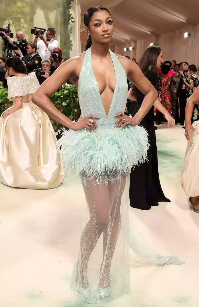 Angel Reese, The Basketball Star, Makes Debut Appearance At The #Metgala