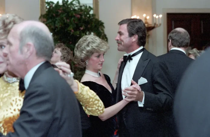 Princess Diana's Dance With Tom Selleck At White House Dinner