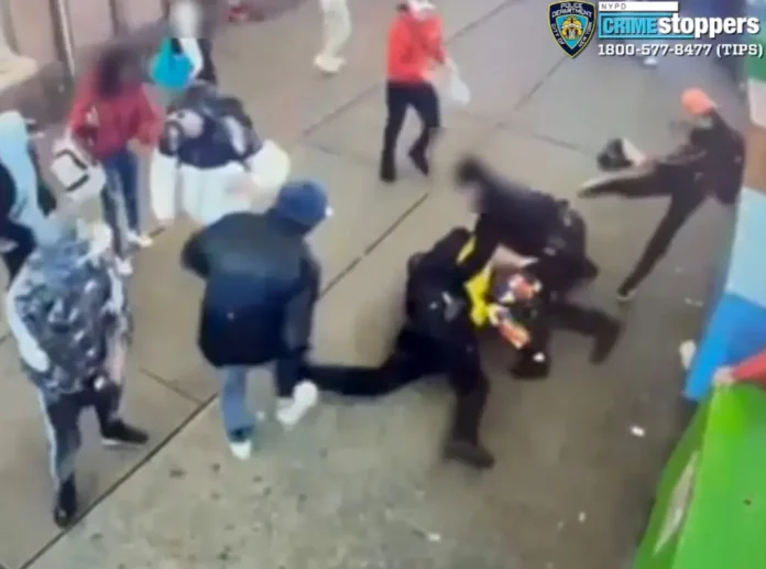 Migrants Involved In Assaulting Police Officers In Times Square Are All Presented With Plea Deals