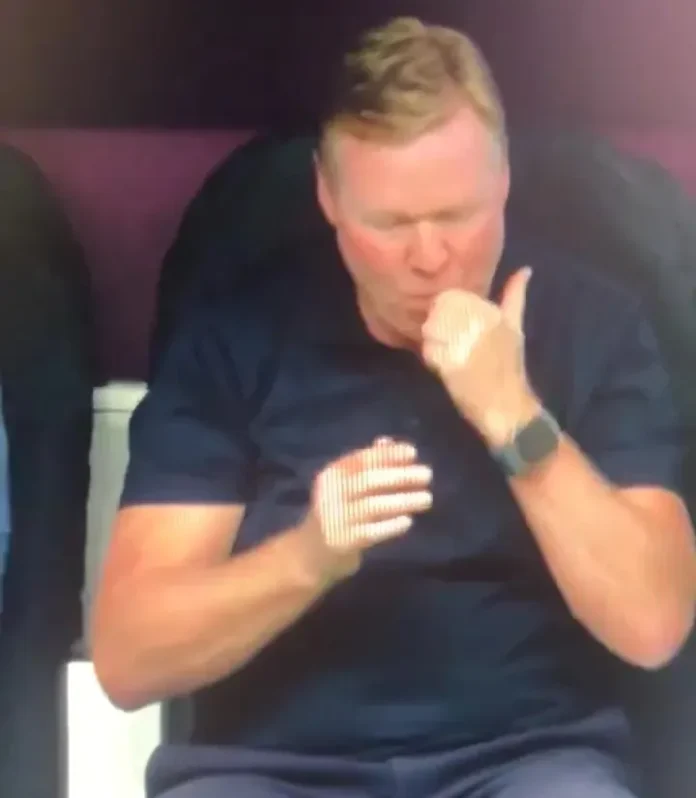 Video: Ronald Koeman's Distasteful Behavior On The Bench During Holland's Euro 2024 Opener