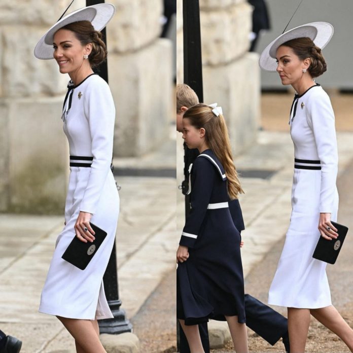 Witness Kate Middleton's Return To The Spotlight As She Attends The 2024 Trooping The Colour Ceremony