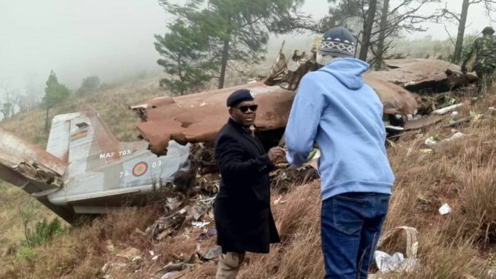 The Wreckage Of The Missing Plane, Which Was Carrying Malawi's Vice President And Nine Others, Has Been Located With No Survivors