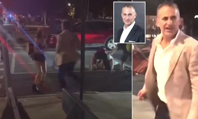 WATCH As Millionaire Investment Banker 52 Punches Woman To The Ground   WATCH As Millionaire Investment Banker 52 Punches Woman To The Ground In NYC 63633  