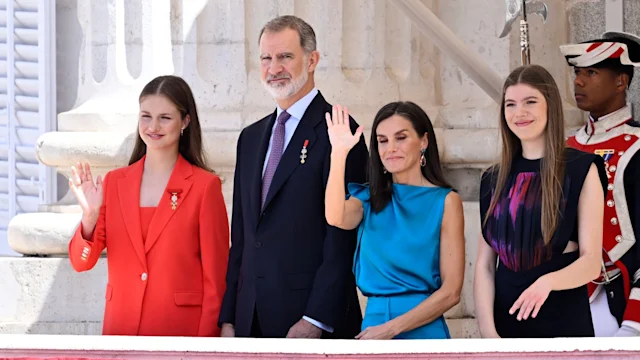 Spanish Royal Family 10th Coronation Anniversary: Princess Leonor And ...