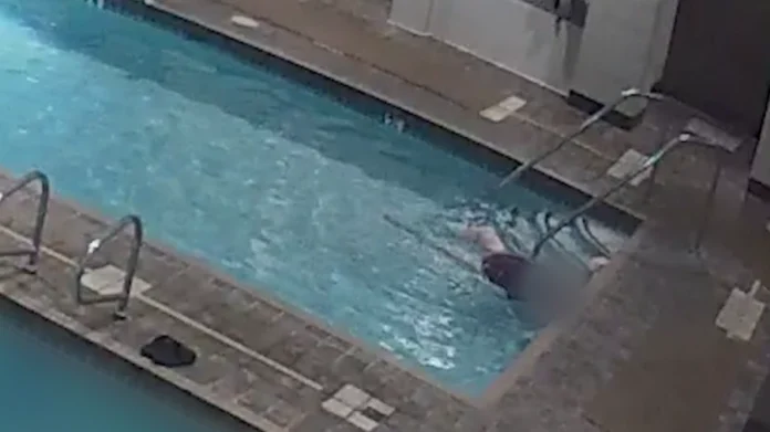 Heart-Wrenching Video Captures Swimmers Ignoring Woman In Distress In Pool Until Tragic End