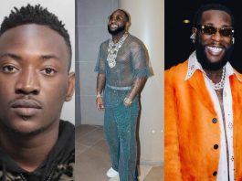 Burna Boy Criticized Dammy Krane For Calling For Davido’s Arrest, Stating That It Was Not The Right Way To Resolve Differences