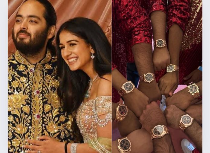 Son Of An Indian Billionaire, Celebrated His Wedding By Presenting His Friends With Limited Edition Rose Gold Audemars Piguet Watches, Each Valued At $200,000