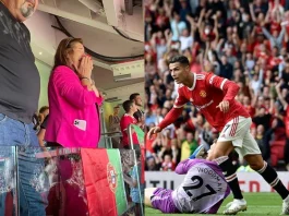 Video: Cristiano Ronaldo Witnessed His Mother In Tears In The Stands And Was Overcome With Emotion, Breaking Down In Tears