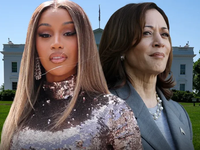 Rapper Cardi B Shares Evidence Suggesting Kamala Harris' Potential Presidential Nomination