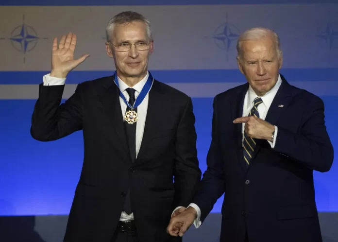 Biden Surprises NATO Secretary General Jens Stoltenberg With Presidential Medal of Freedom After a Decade of Service