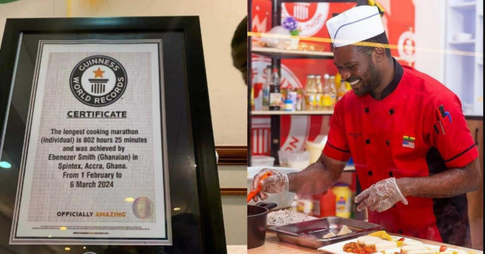 Ghanaian Chef Caught Forging A Guinness World Record For Marathon Cooking