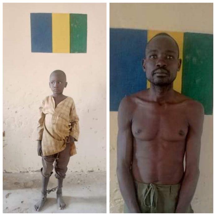 Bauchi State: A Father Chained His 6-Year-Old Son Until Police Arrest Him