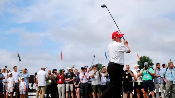 Donald Trump Proposes $1 Million Charity Golf Challenge To Joe Biden